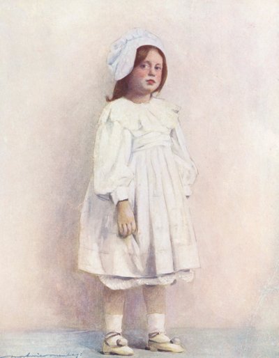世界の子供たちフレミッシュ、マルグリット（カラーリトグラフ） 作： Mortimer Ludington Menpes
