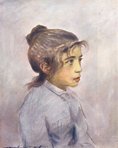 世界の子供たちイタリア人、ジョバンニ（カラーリトグラフ） 作： Mortimer Ludington Menpes