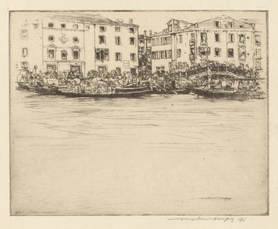 祭りの日 作： Mortimer Menpes