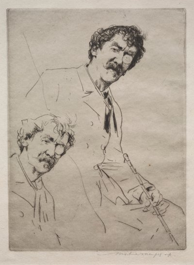 ジェームズ・マクニール・ウィスラー 作： Mortimer Menpes
