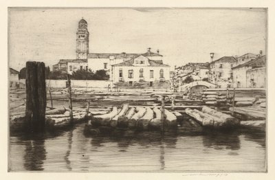 ブレンタの木材海岸 作： Mortimer Menpes