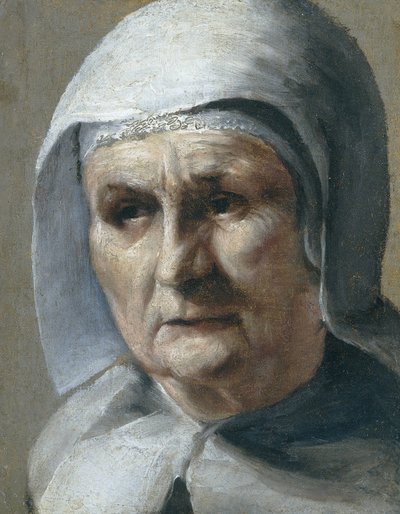 老婦人 作： Moses Ter Borch