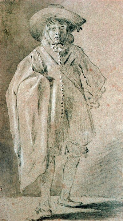 自画像、1660年代。 作： Moses Ter Borch
