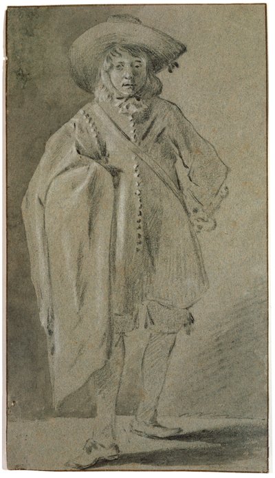 自画像、1660年代 作： Moses Ter Borch
