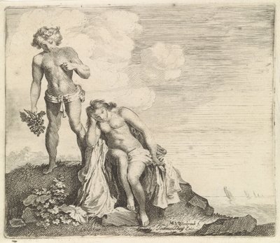 バッカスがナクソスでアリアドネを発見 作： Moyses van Wtenbrouck