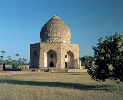 シャルダーラー・バーグにあるアシフ・カーンの霊廟の様子 作： Mughal School