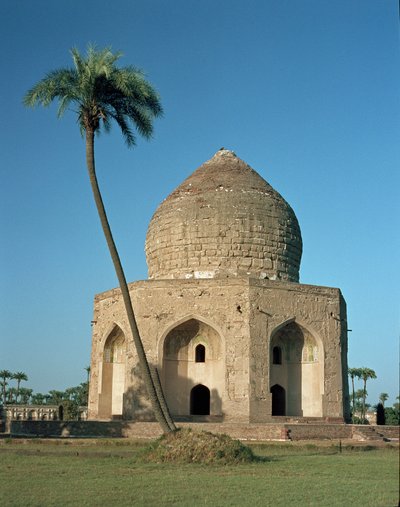 シャルダーラー・バーグにあるアシフ・カーンの霊廟の様子 作： Mughal School