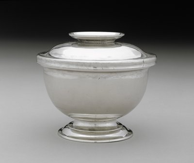 シュガーディッシュ、c。 1745-1775（シルバー） 作： Myer Myers