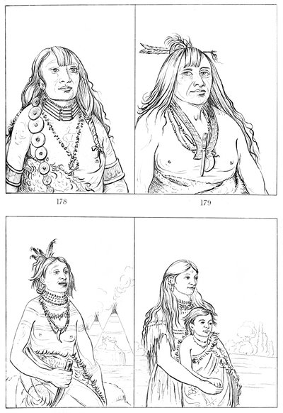 キオワス、1841年。 作： Myers and Co