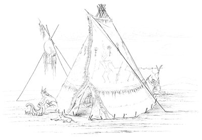 ティーピー、1841年。 作： Myers and Co