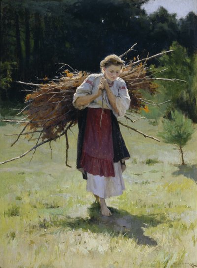 森から、1900 作： Mykola Kornylijowytsch Pymonenko