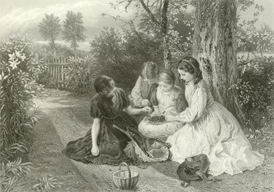 さくらんぼのごちそう 作： Myles Birket Foster