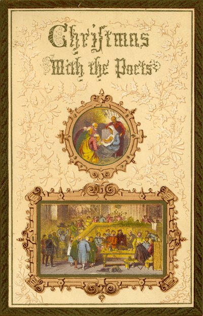 詩人たちとのクリスマス - フロント・ピース 作： Myles Birket Foster