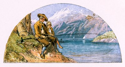 「旅人」のイラスト 作： Myles Birket Foster