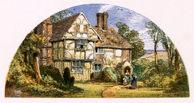 「旅人」のイラスト 作： Myles Birket Foster
