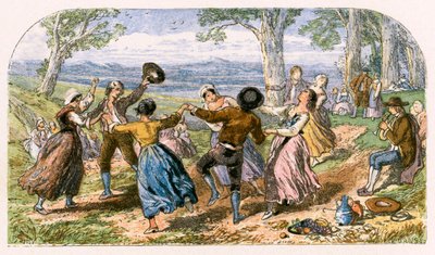 「旅人」のイラスト 作： Myles Birket Foster