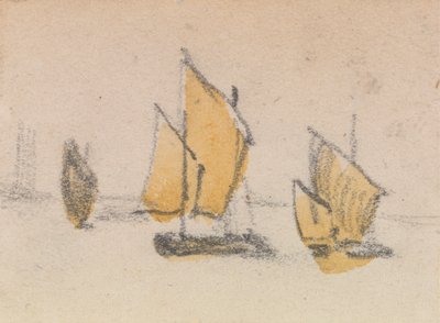 ベネチアン ラグーンに関する 3 つの研究グループの 1 つ 作： Myles Birket Foster