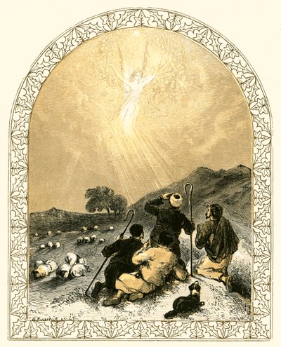 羊飼いと天使 作： Myles Birket Foster
