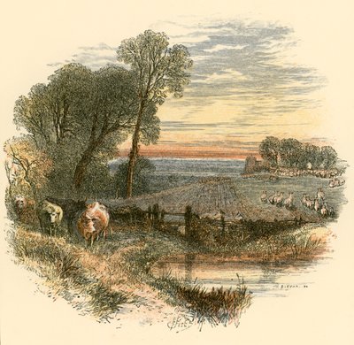 日曜日 作： Myles Birket Foster