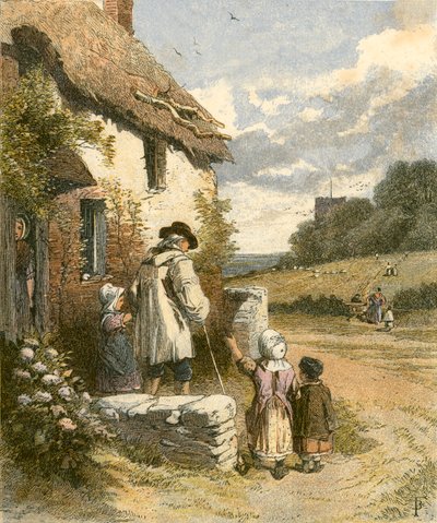 日曜日の朝 作： Myles Birket Foster