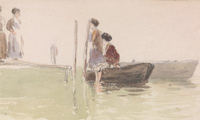 桟橋 作： Myles Birket Foster