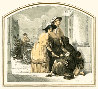 クリスマスの接近 作： Myles Birket Foster