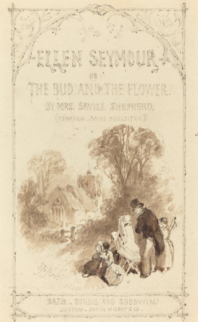 「エレン・シーモア」のタイトルページ 作： Myles Birket Foster