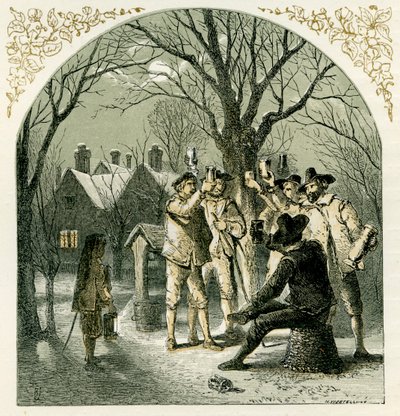 果樹の洗い出し 作： Myles Birket Foster