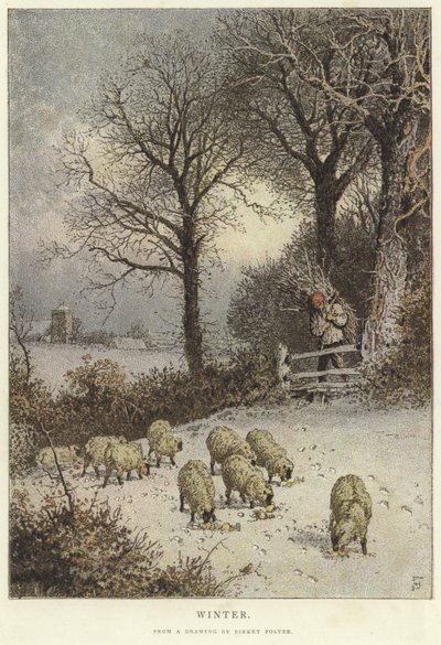 冬 作： Myles Birket Foster