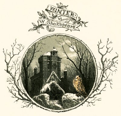 ウィリアム・シェイクスピアの冬 作： Myles Birket Foster