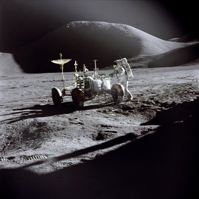 アポロ 15 号 - NASA、1971 年。 作： NASA Images
