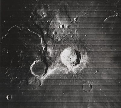 クレーター アリスタルコス、シュローターズ バレー、およびその周辺、1967 年。 作： NASA Images