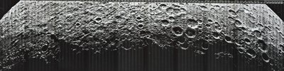 月のパノラマ #158、1967 年。 作： NASA Images