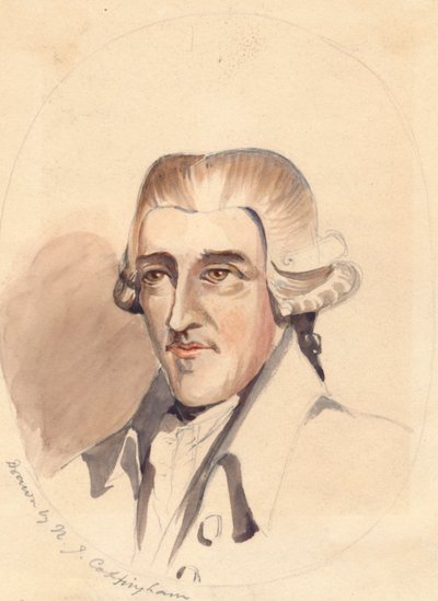「ジョン・ウォーカー博士、辞書編集者」。 作： N J Cottingham