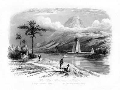 コモリン岬、インド、c1840 作： N. Remond