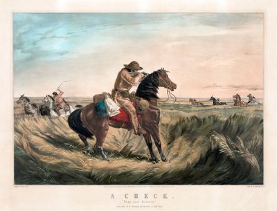 オールドウェスト シャープシューター by Currier & Ives 作： Currier and Ives