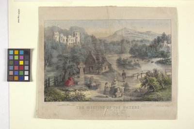 O Encontro das Águas (litografia colorida à mão) 作： N. and Ives J.M. (1824 95) Currier