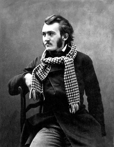 フランスの彫刻家ギュスターヴ・ドーア（1832-1883）撮影：Nadar 作： Nadar
