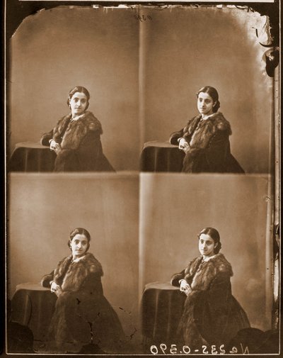 アデリーナ・パティの肖像（ソプラノ歌手 1853-1919年）（写真 作： Nadar