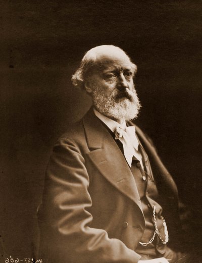 Eugene Viollet-le-Duc (Viollet le Duc) (1814-1879)の肖像（建築家・水彩画 1814-1879）（写真 作： Nadar
