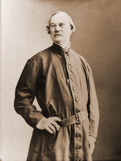 ジョセフ・ルメルシエ（印刷・リトグラフ家）の肖像 1803-?(写真) 作： Nadar