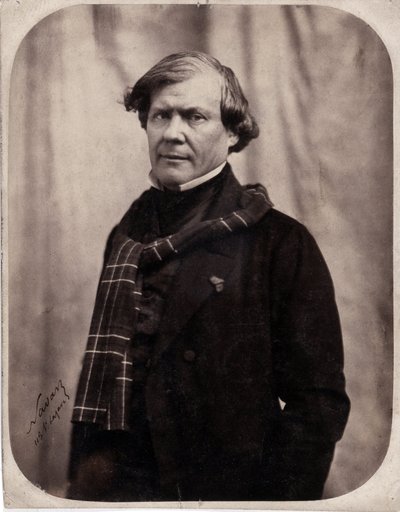 Paul Lacroix dit P.L. Jacob bibliophile (1806-1884) の肖像。 作： Nadar