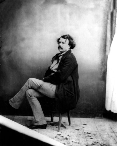 ナダールの自画像、1859年頃 作： Nadar