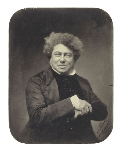 アレクサンドル・デュマの父親（1802-1870） 作： Nadar