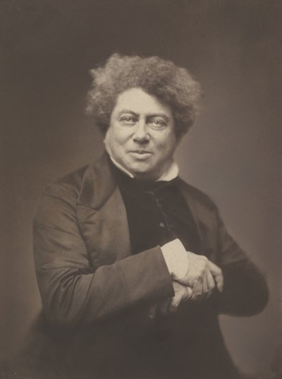 アレクサンドル・デュマの父 (1802-1870) 作： Nadar