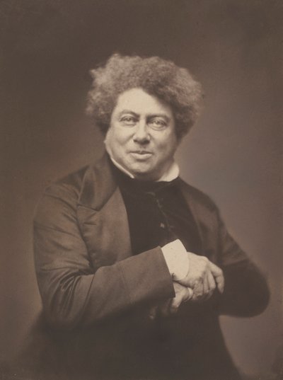 アレクサンドル・デュマの父 (1802-1870) 作： Nadar