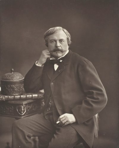 エドモンド・ド・ゴンクール フランスの作家・評論家、1822～1896年頃。 185376. 作： Nadar