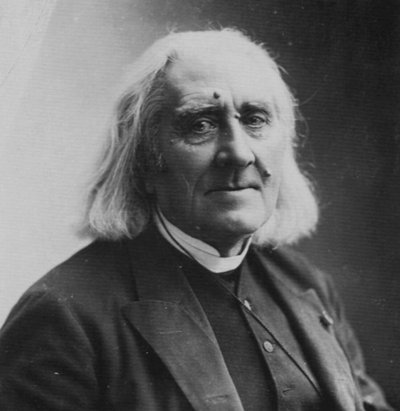 フランツリスト、ハンガリーの作曲家、ピアニスト、1886年 作： Nadar