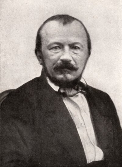 19世紀半ばのフランスの詩人ジェラールドネルヴァル。 作： Nadar