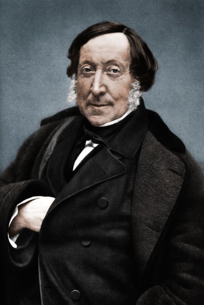 ジョアチーノロッシーニ1792-1868、イタリアの作曲家 作： Nadar